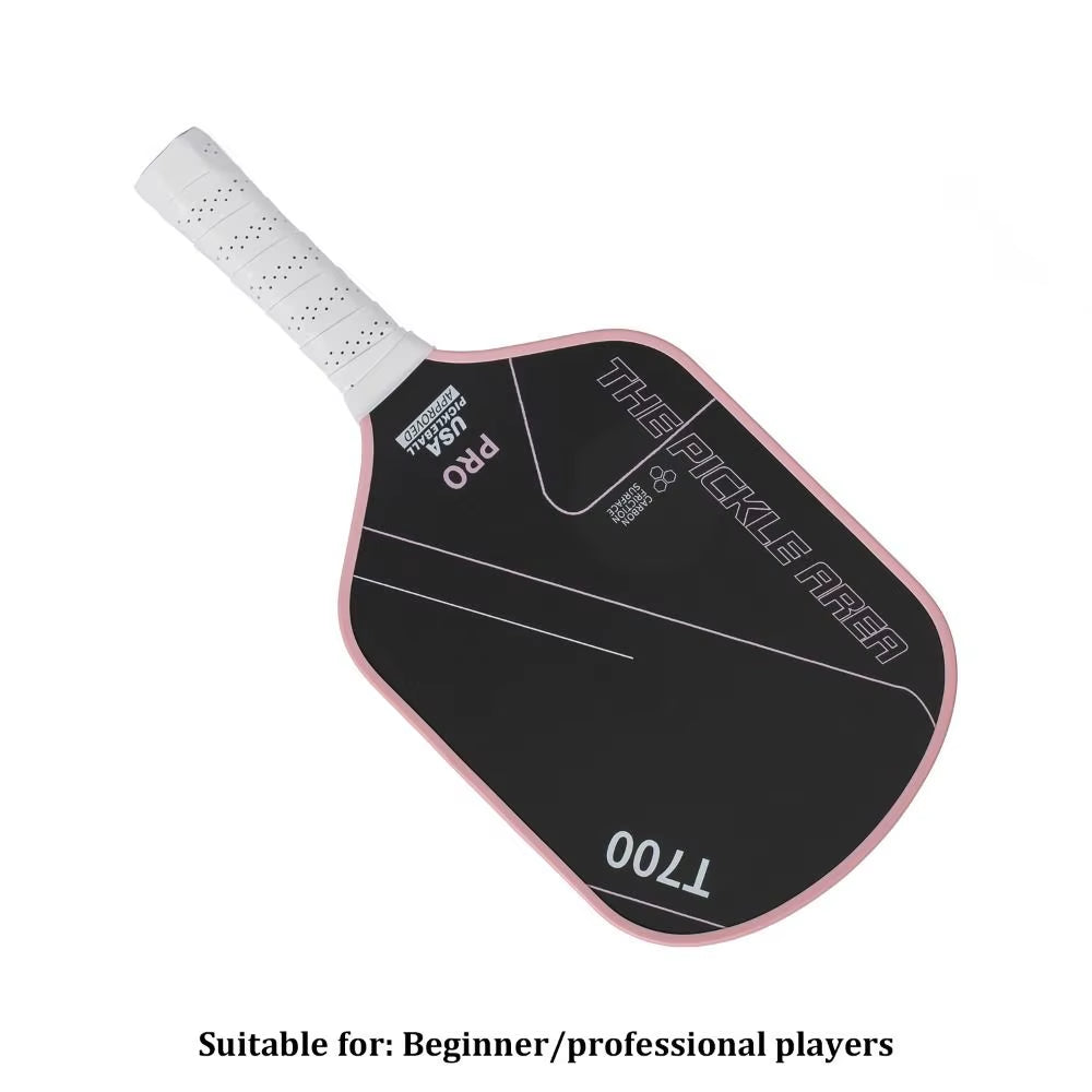 T700 Carbon Fiber Pickleball Paddle | USAPA Approved Lightweight Professional Paddle
