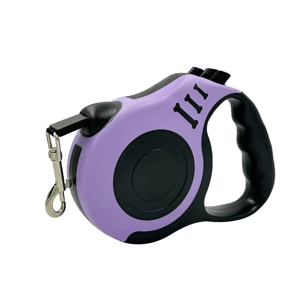 3M 5M Dog Leash for Small Medium Dogs Automatic Retractable Nylon Rope Cat Lead Extension Puppy Walking Running Pets Supplies