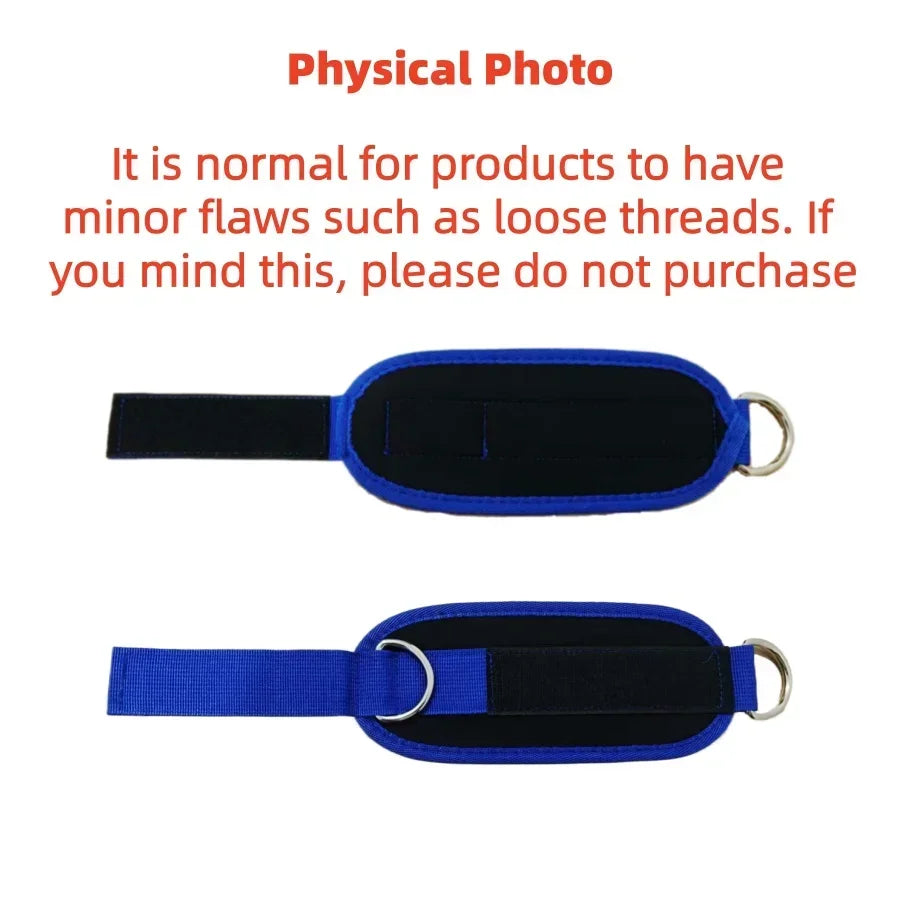 1Pc Ankle Straps for Cable Machines Padded Ankle Cuffs for Leg Exercise Workoutsfully Adjustable and Breathable Ankle