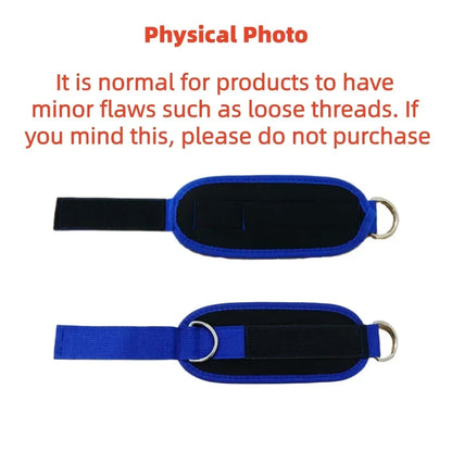 1Pc Ankle Straps for Cable Machines Padded Ankle Cuffs for Leg Exercise Workoutsfully Adjustable and Breathable Ankle