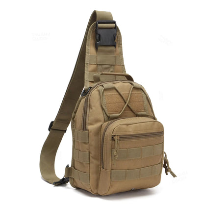 Tactical Assault Pack Sling Backpack Waterproof EDC Rucksack Bag for Outdoor Hiking Camping Hunting Trekking Travelling