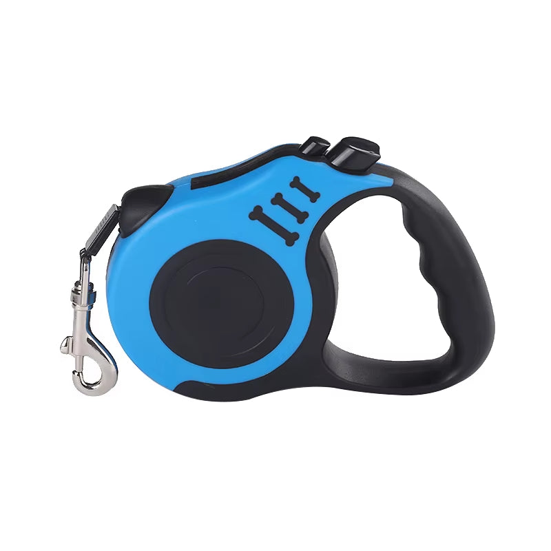 3M 5M Dog Leash for Small Medium Dogs Automatic Retractable Nylon Rope Cat Lead Extension Puppy Walking Running Pets Supplies