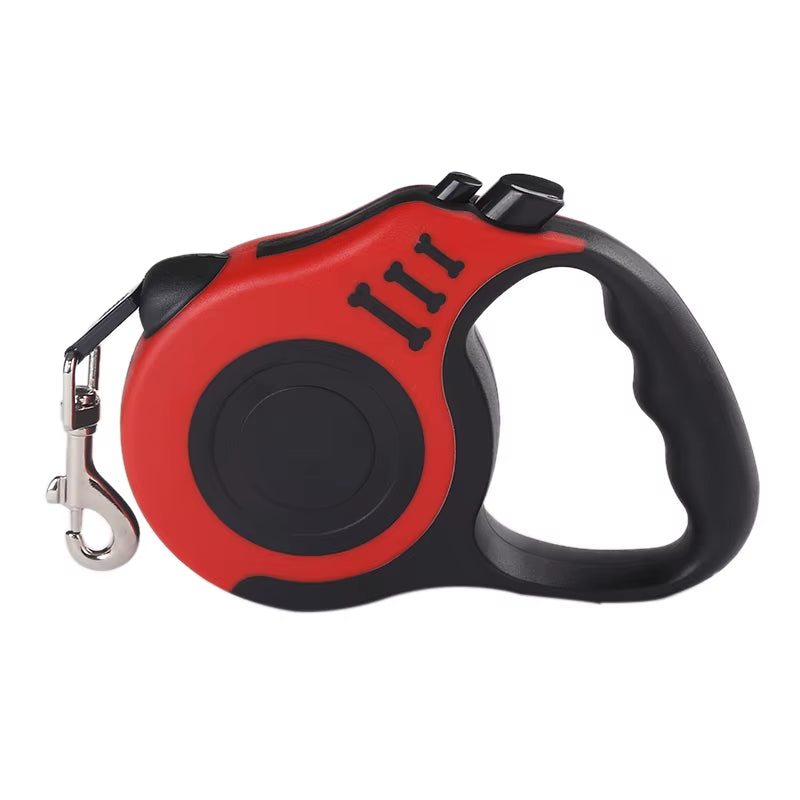 3M 5M Dog Leash for Small Medium Dogs Automatic Retractable Nylon Rope Cat Lead Extension Puppy Walking Running Pets Supplies