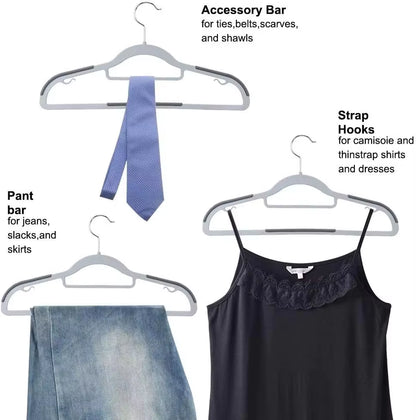 Clothes Household Clothing Storage anti Slip, Scratch Resistant, Shoulder Corner Drying Rack Heavy Duty Standard Plastic Hangers