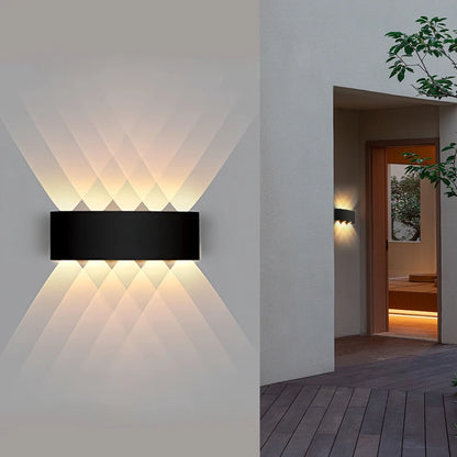 LED Wall Lamp 4/6/8/10 Outdoor Wall Lamps up and down towards Lighting for Indoor Room Decoration Garden Lighting Street Lights
