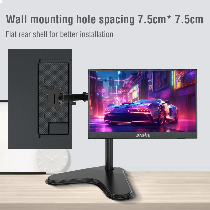 16-Inch 1200P HDR Portable Monitor, 16:10 Touch/Non-Touch, Compatible with Xbox, PlayStation, Switch, Smartphone, and PC/Laptop