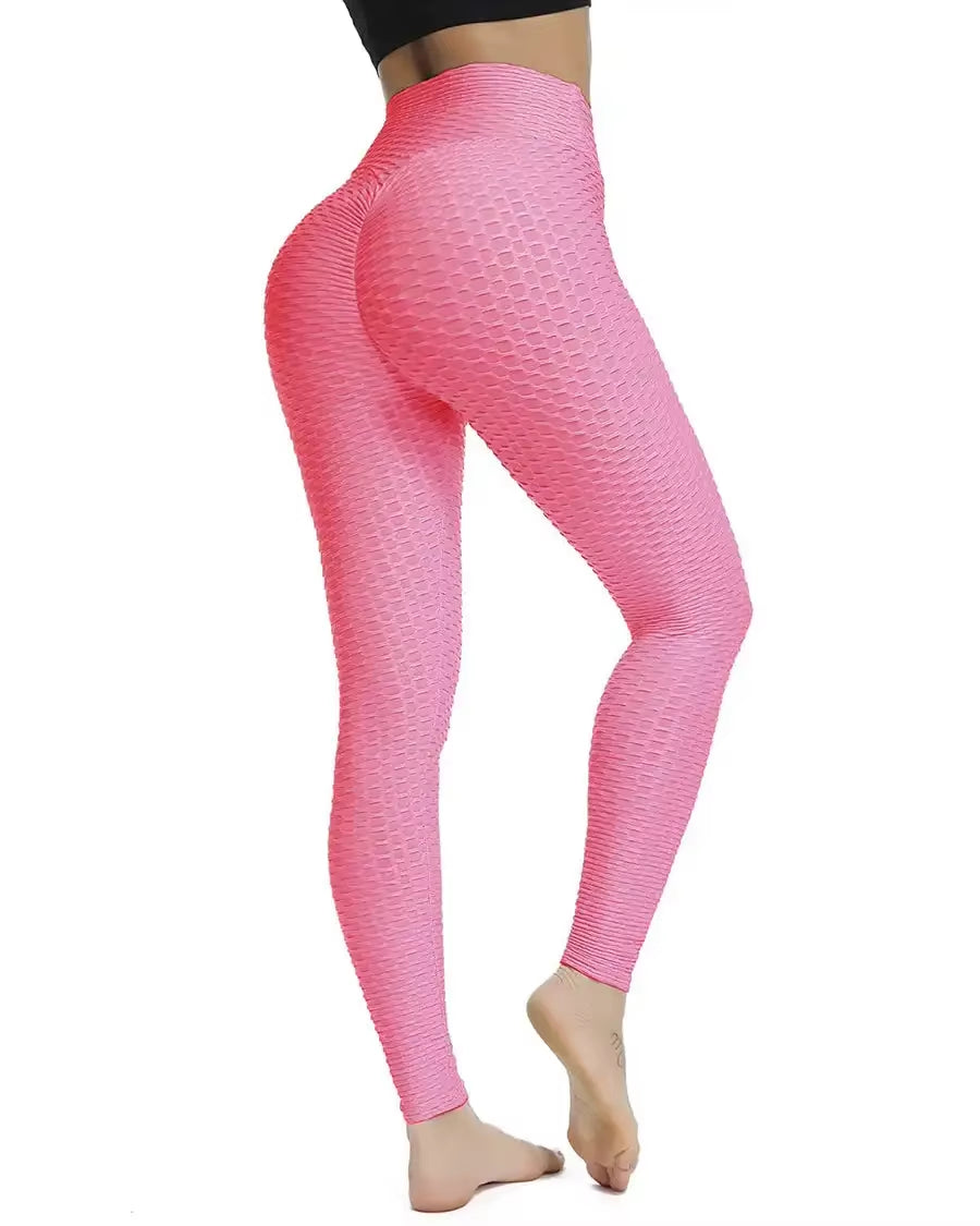 Push up Leggings Women'S Fashion Sport Fitness High Waist Leggins Sexy Butt Lifting Scrunch Workout Gym Tights Pants