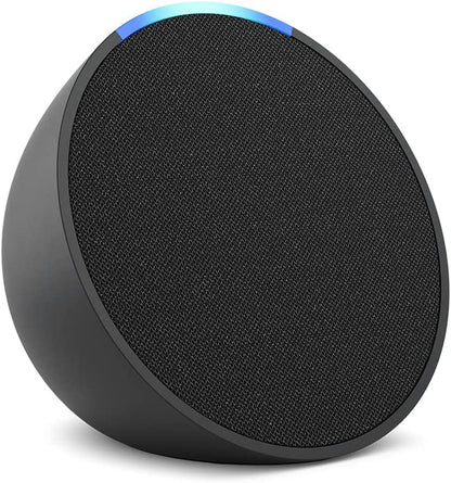 Echo Pop (Newest Model), Our Smallest Speaker with Alexa+ Early Access, Fits in Any Room, Charcoal