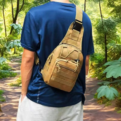 Tactical Assault Pack Sling Backpack Waterproof EDC Rucksack Bag for Outdoor Hiking Camping Hunting Trekking Travelling