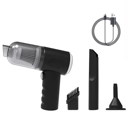 9000Pa Wireless Car Vacuum Cleaner USB Charging 1200Mah Portable Cleaning Appliance Mini Wet and Dry Vacuum Cleaner Household