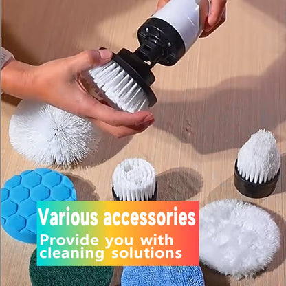 Cordless Household Spin Scrubber Kitchen Gadgets Hair Brushes Bathroom Broom Toilet Multipurpose Cleaning Brush Electric Mops