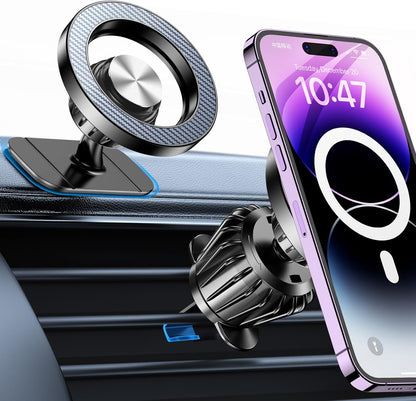 for Magsafe Car Mount【20 Strong Magnets】Magnetic Phone Holder for Car Phone Holder Mount Dash Mounted Holders Cell Phone Holders for Your Car Accessories for Women Men for Iphone 17 16 15 14