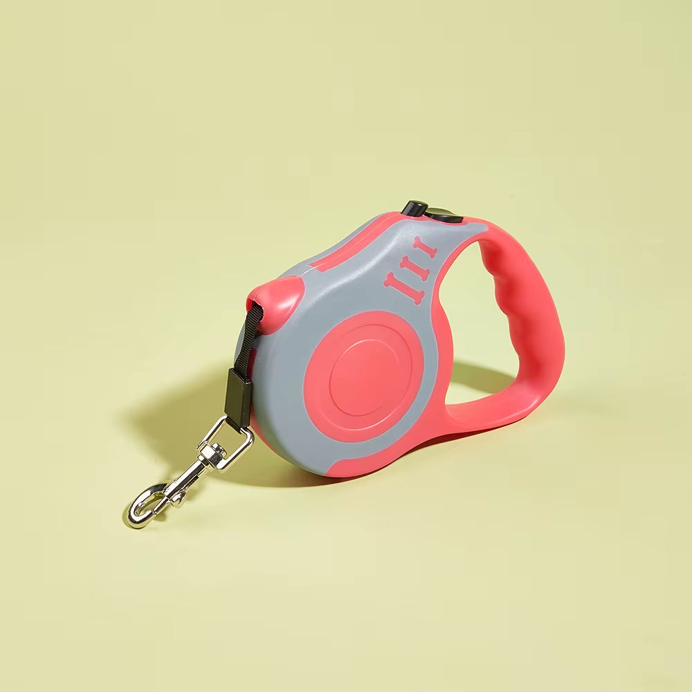 3M 5M Dog Leash for Small Medium Dogs Automatic Retractable Nylon Rope Cat Lead Extension Puppy Walking Running Pets Supplies