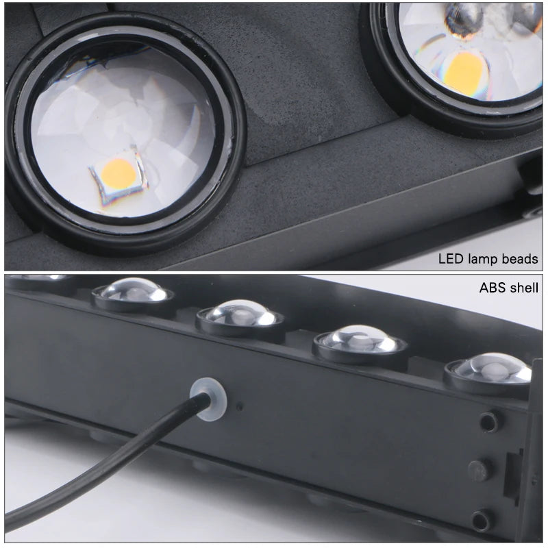 LED Wall Lamp 4/6/8/10 Outdoor Wall Lamps up and down towards Lighting for Indoor Room Decoration Garden Lighting Street Lights