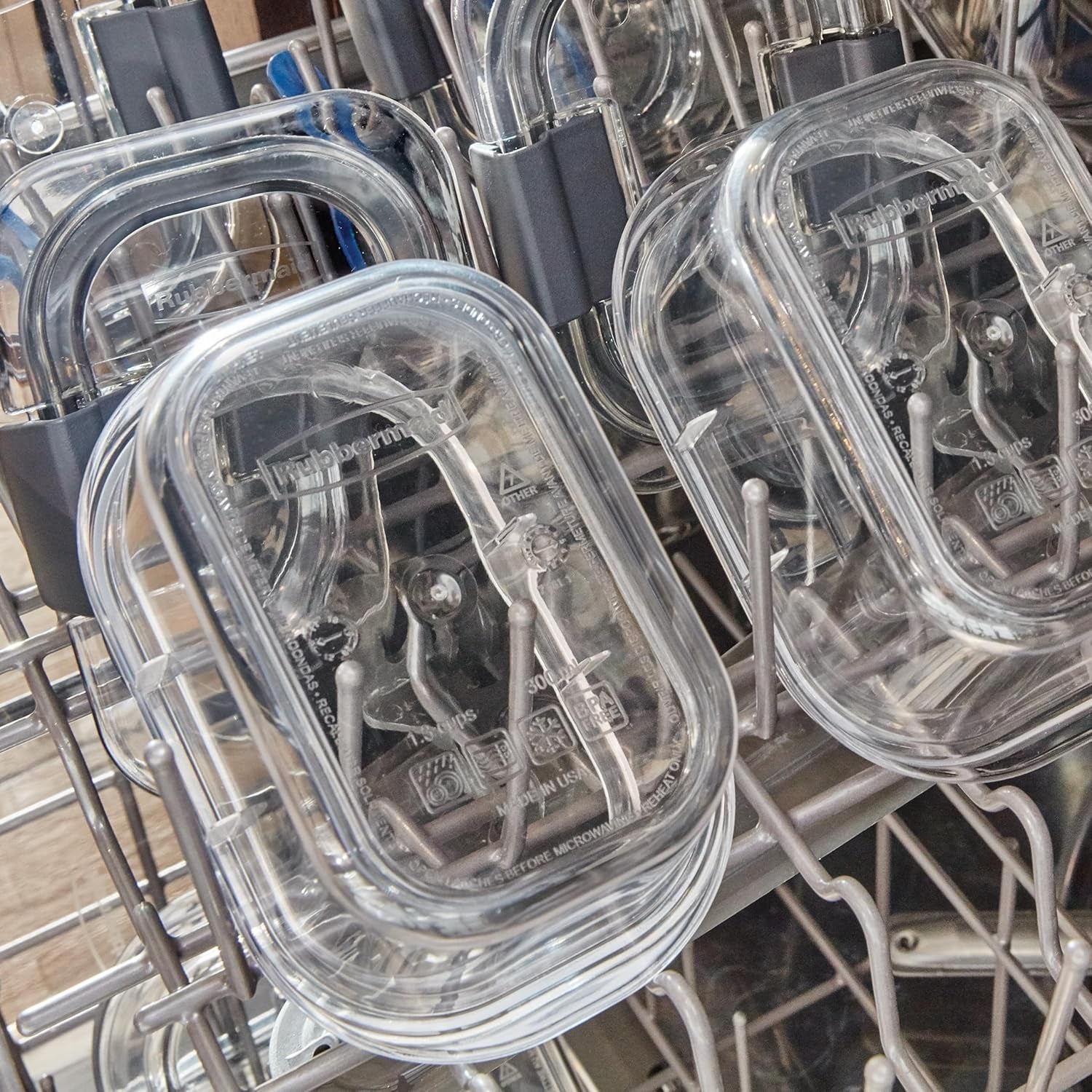 Brilliance Food Storage Containers BPA Free Airtight Lids Ideal for Lunch Meal Prep & Leftovers Set of 5 (3.2 Cup)