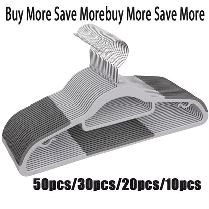 Clothes Household Clothing Storage anti Slip, Scratch Resistant, Shoulder Corner Drying Rack Heavy Duty Standard Plastic Hangers