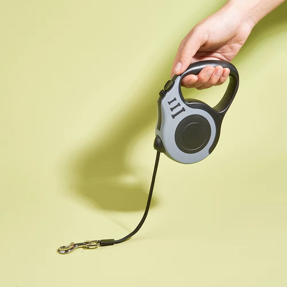 3M 5M Dog Leash for Small Medium Dogs Automatic Retractable Nylon Rope Cat Lead Extension Puppy Walking Running Pets Supplies